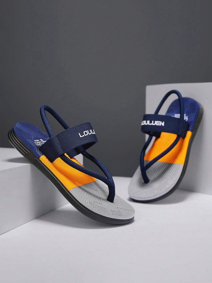 Men's Summer New Dual-Use Outdoor Casual Sandals, Fashion Versatile Beach Slippers, Men Anti-Slip Comfortable Sandals