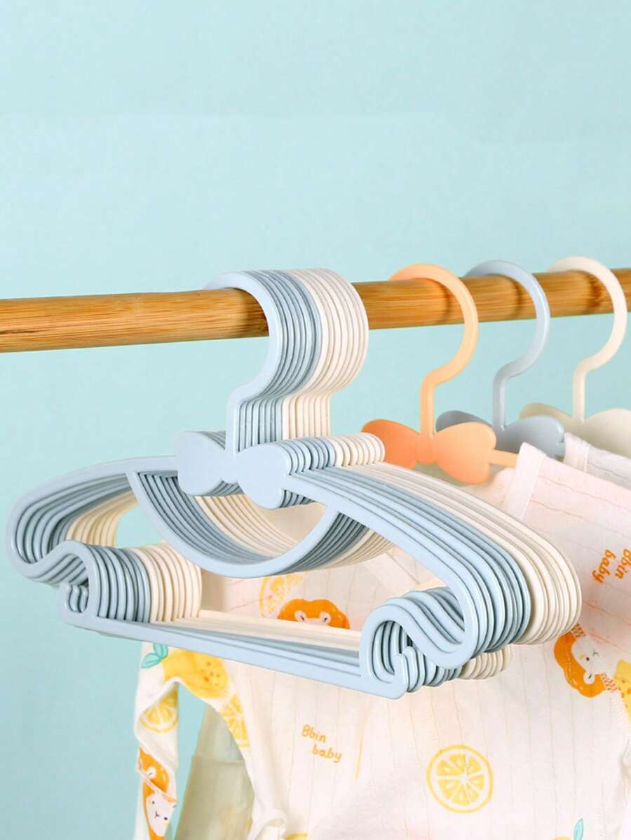 5/10/20 Stücke Plastik Baby Kleiderbügel für Jacken, Kinderschrank Organizer, Kleideraufhänger, tragbare Präsentation, Heimdekoration