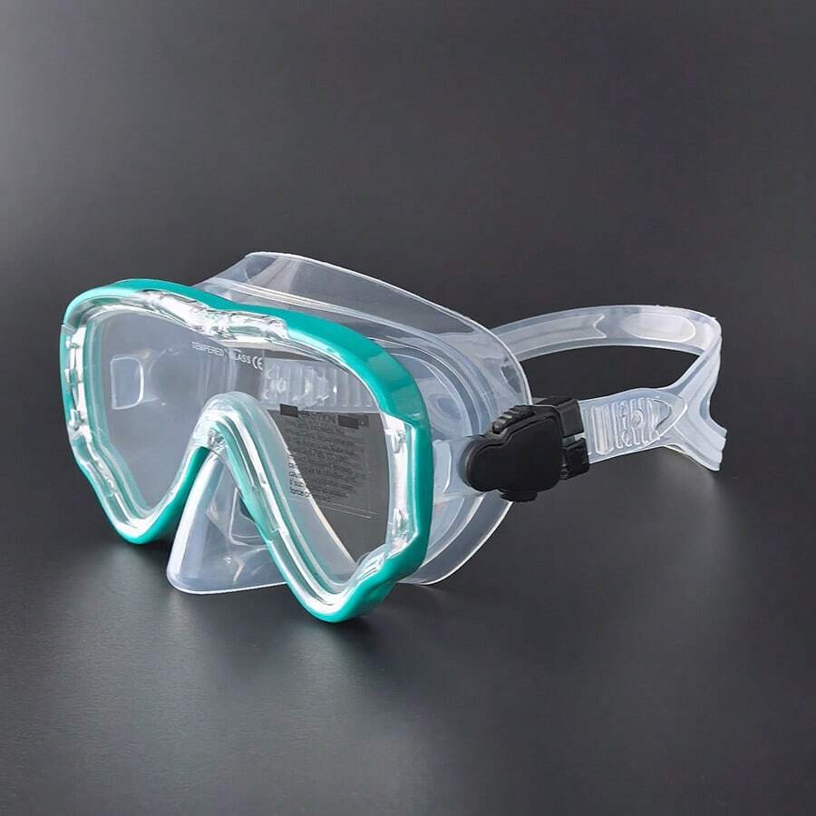 Erwachsenen Tauchmaske - Einteilige Maske aus gehärtetem Glas, schützende Anti-Beschlag und Anti-Wasser Outdoor- und Wassersport Schwimmbrille, Strandutensilien, Strandaccessoires, Poolschwimmer