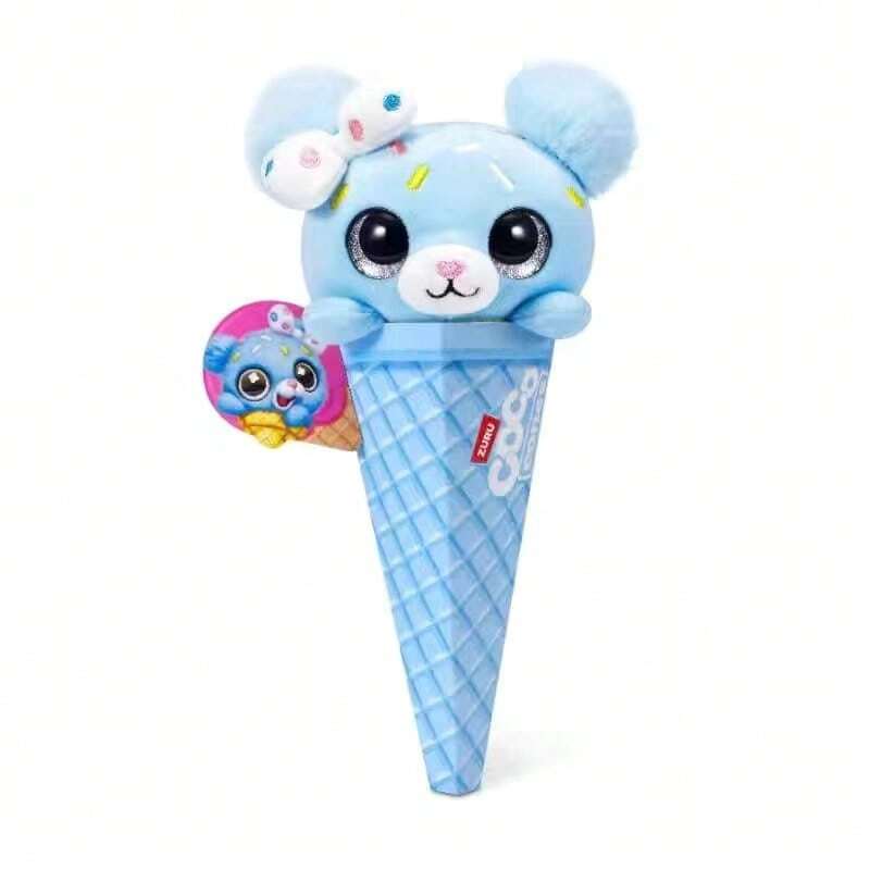 ZURU Muñeco de peluche de 10 pulgadas de la Colección Coco Cones (Sally), juguete de peluche coleccionable como regalo