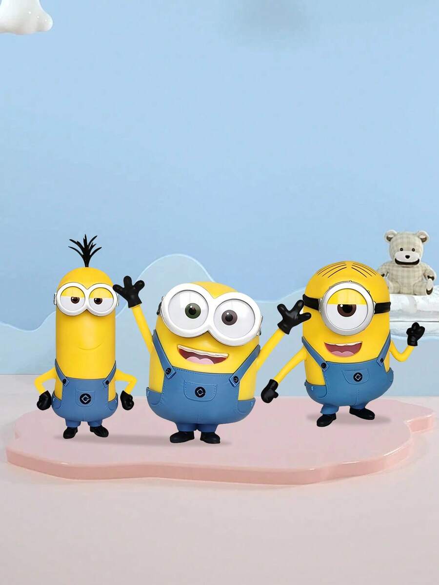 Minions Genuine Full Range Of Minions Figurines, Collectibles, Universal Studios Souvenirs, Toys, Birthday Gifts Room Decor Bedroom Decor Home Decor Wall Decor School Decor School Surprise Dormitory Decor Back To School School Supplies