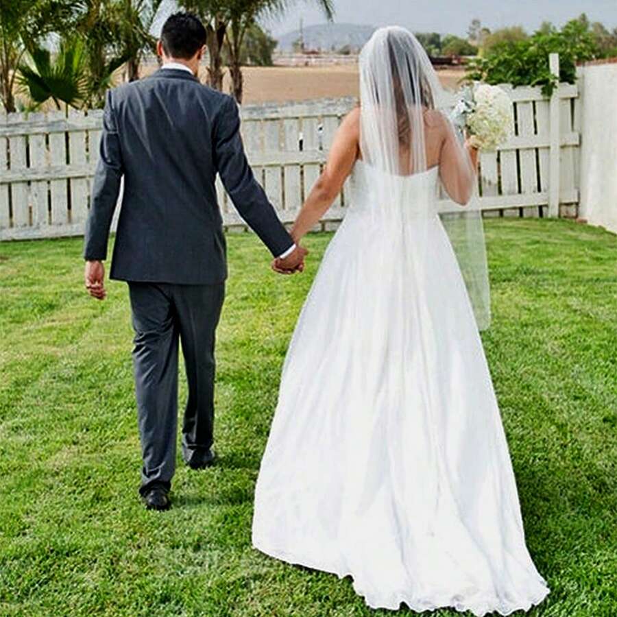 1 Peça Véu de Noiva de Tule Nude Macio, Acessório para Fotografia de Casamento