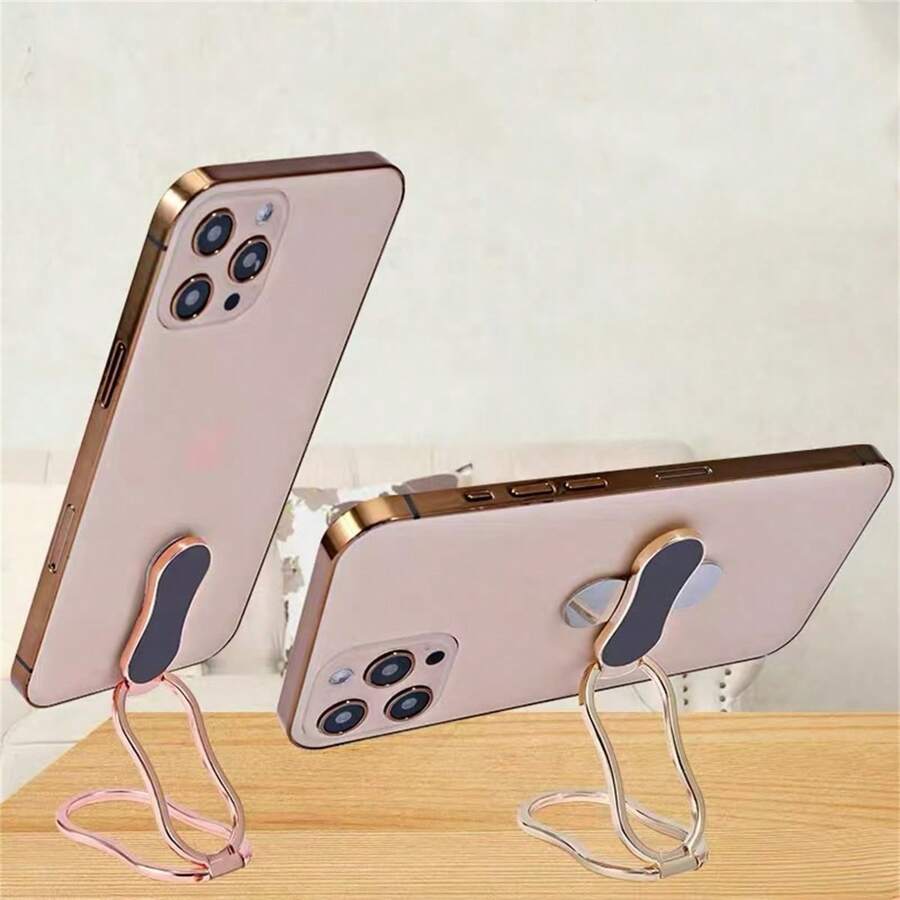 1 Peça Suporte de Anel de Telefone Metálico Dobrável de 360°, Adequado para a Maioria dos Smartphones, Tablets e Capas de Telefone Compatíveis com , Android, Presente para Aniversário, Família, Amigos, Suporte de Telefone, Acessórios de Telefone