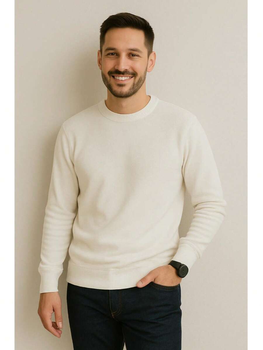 Sueter Masculino Elegante Confortavel Leve