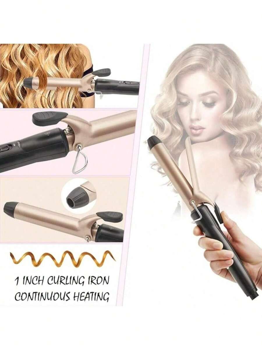 Rizador De Pelo Color mix Profesional Ceramica Ondas Rulera Rulos Cabello Salones De Belleza Baños Hogares Maquillajes Profesional Modeladora Cepillos Modelos Modelar Ionica Peinadora