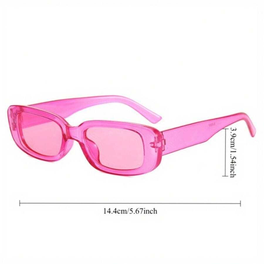 Cross-Border Versatile Retro Small Frame Personalized Fashion Men's And Women's European And American Rectangular