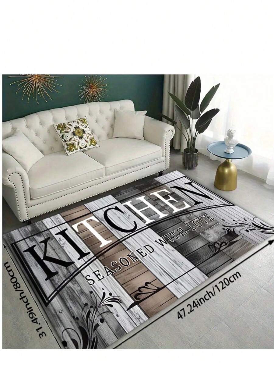 1pc Modern Minimalist Style Decorative Carpet, Bedside Rug, Bedroom Rug, Study Rug, Living Room Rug, Home Decor Rug, Printed Rug, Window Sill Rug, Suitable For Home Decor, Fluffy Rug, Rug, Bedroom Decor, Home Decor, Room Decor, Small Rug, Blanket, Outdoor Mat, Garden Mat, Living Room Rug