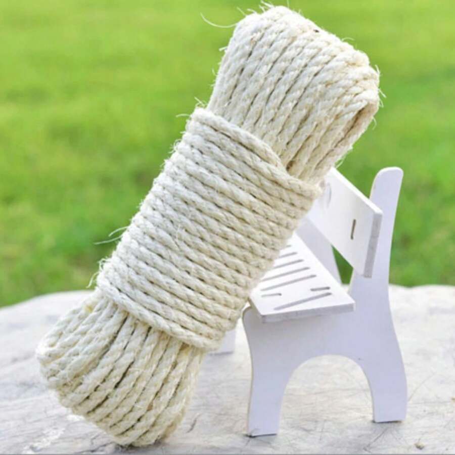 Sisal Rope Tree Scratching Post Replacemen Rope Sisal Protect Sofa Cats Scratcher Rope Scraper Cats Toy
