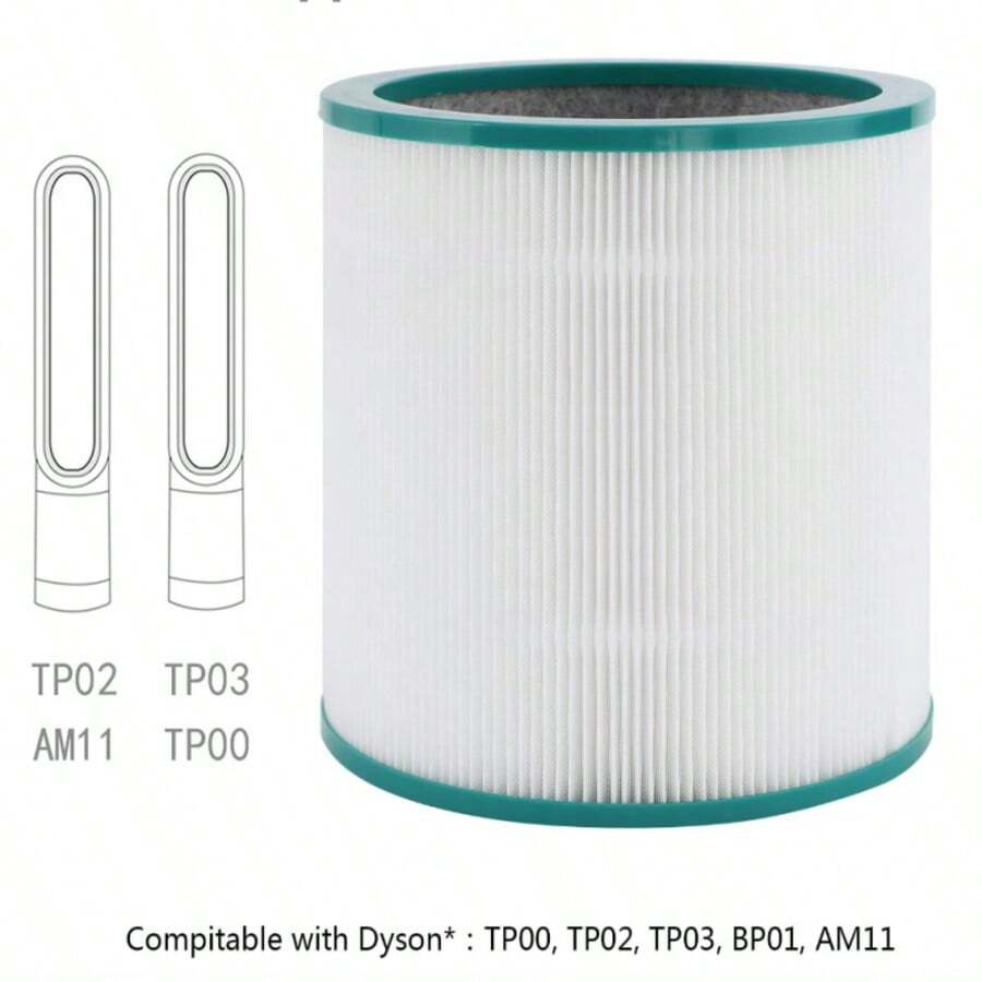 Premium HEPA Filter Replacement, Suitable For Air Purifier Filter Cartridge Compatible With TP00, TP01, TP02, TP03, BP01, AM11