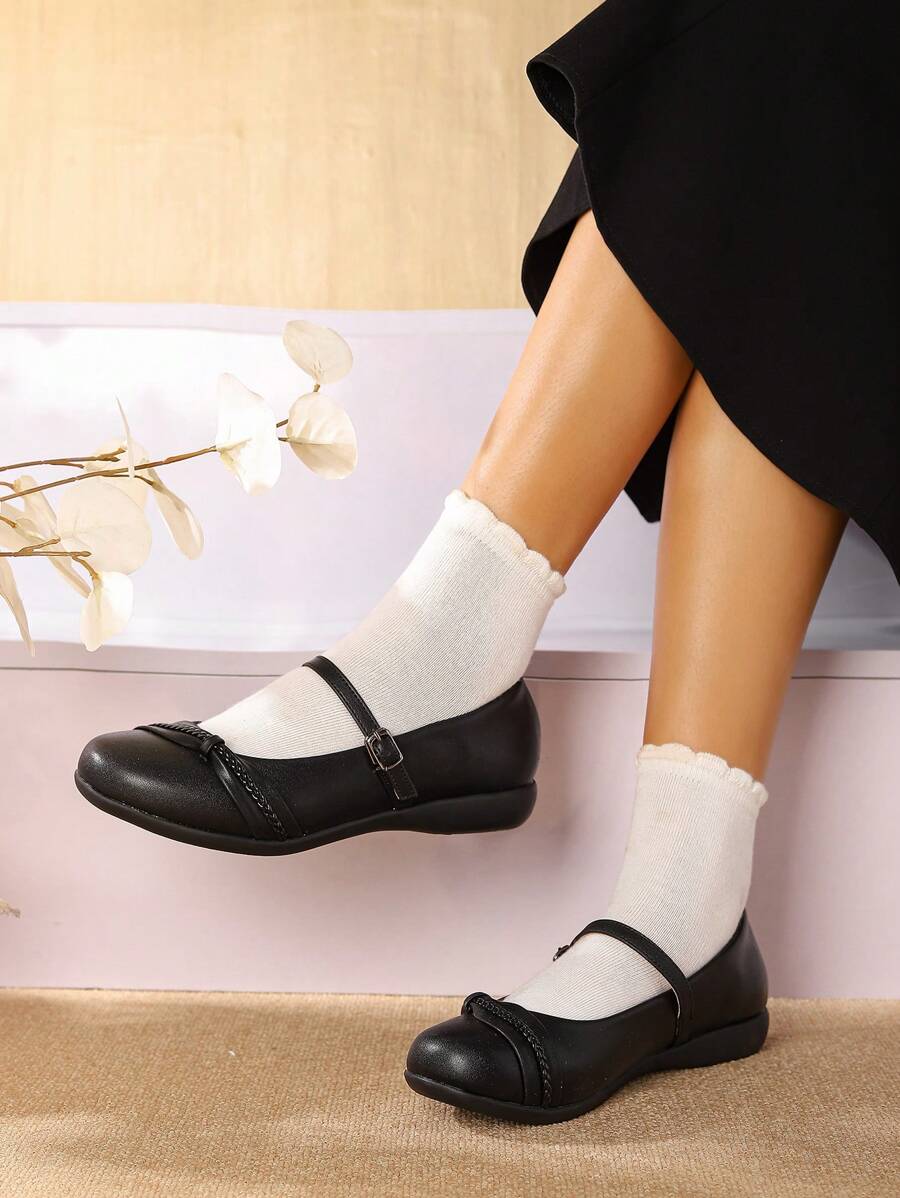 Flat Student Shoes Suitable For Youth, Campus Style, Spring/Summer