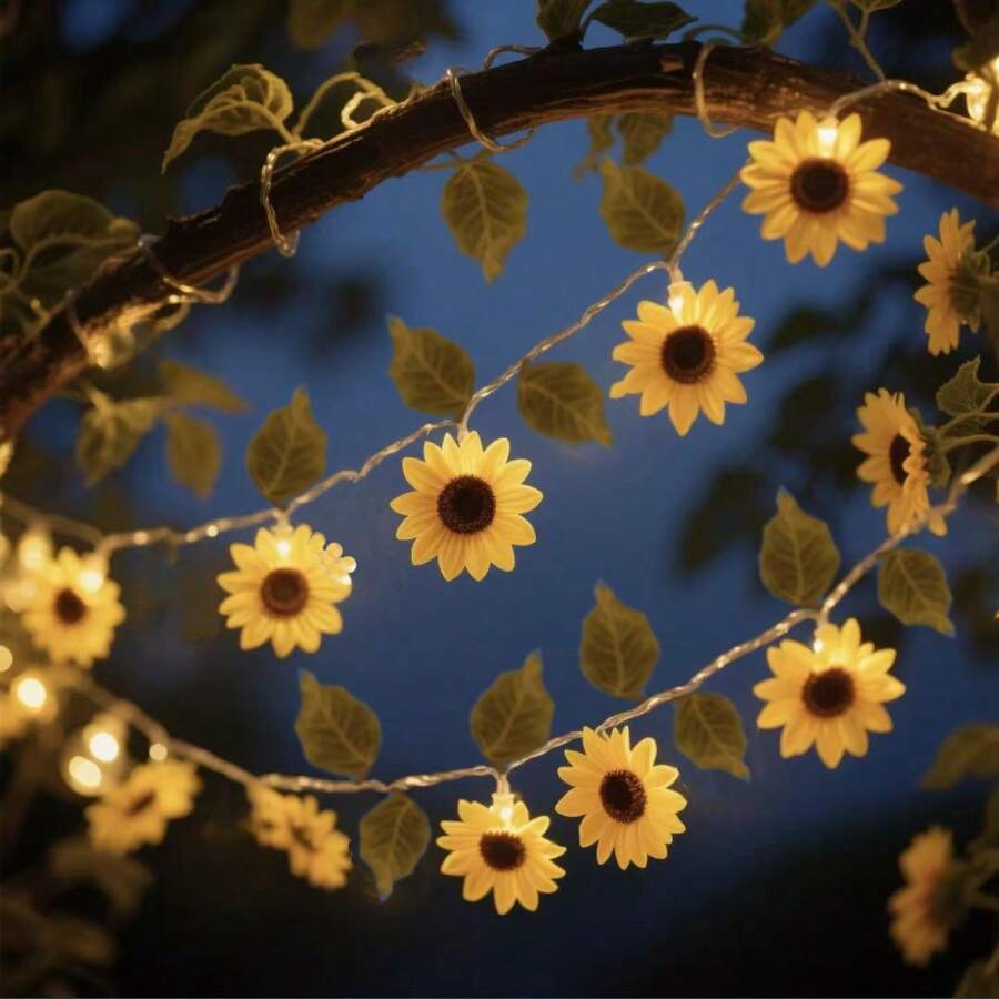 Simulation, Sunflower, Decoration, High Beauty, Room, Vine, Flower, Indoor, Outdoor, Atmosphere Light