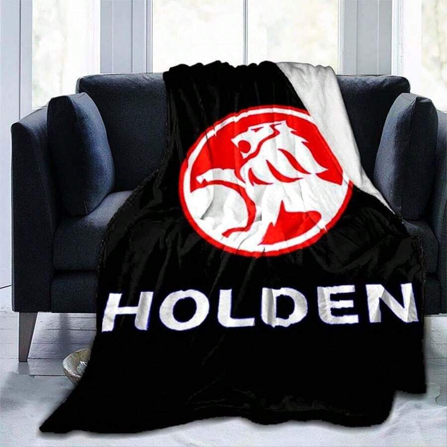 1pc Legendary Automotive Themed Flannel Blanket - Soft & Warm, Suitable For Sofa, Bed, Office And Travel - Perfect Gift For Christmas And Holidays