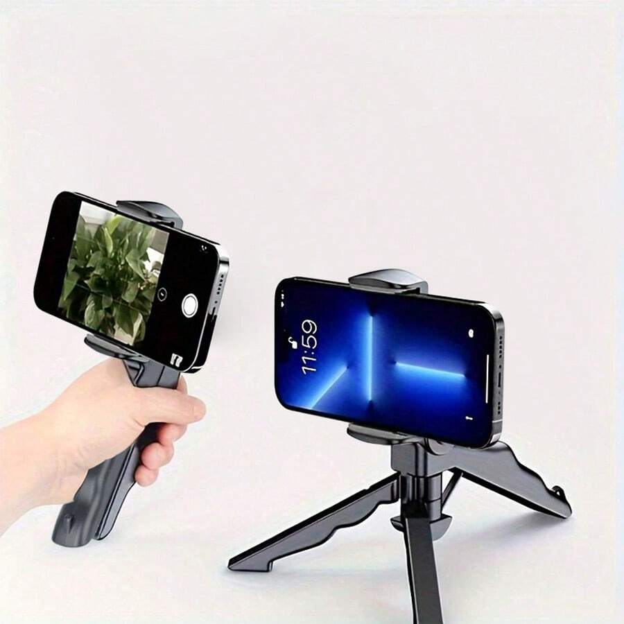 360° Rotating Smartphone Tripod Stand - Expandable Selfie Stick - Universally Compatible, All-Round Adjustable Mount For Seamless Photography & Video