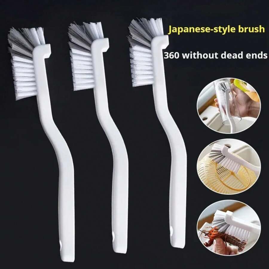 Sink & Motorcycle Cleaning Brush - Long Handle Elbow Design For Tail Holes & Crevices