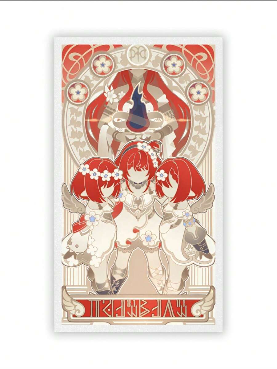 1pc - 2025 New Product - Hongkai: Startrack - Gaming Accessories - Amphoreus - Aglaea Tribble - Axa Mydei - Astoria - Mahanon Amphoreus Hero Card - Perfect Gift - Birthday Gift - Ideal Gift - Surprise Gift - Holiday Gift - Seasonal Gift - Halloween Gift - Christmas Gift - Refined Gift For Gamers - Gift - Toy