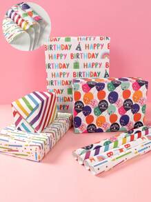 Gemischtes weißes Leder Geburtstag