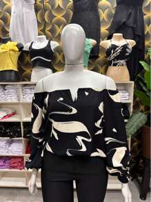 Preto Estampado