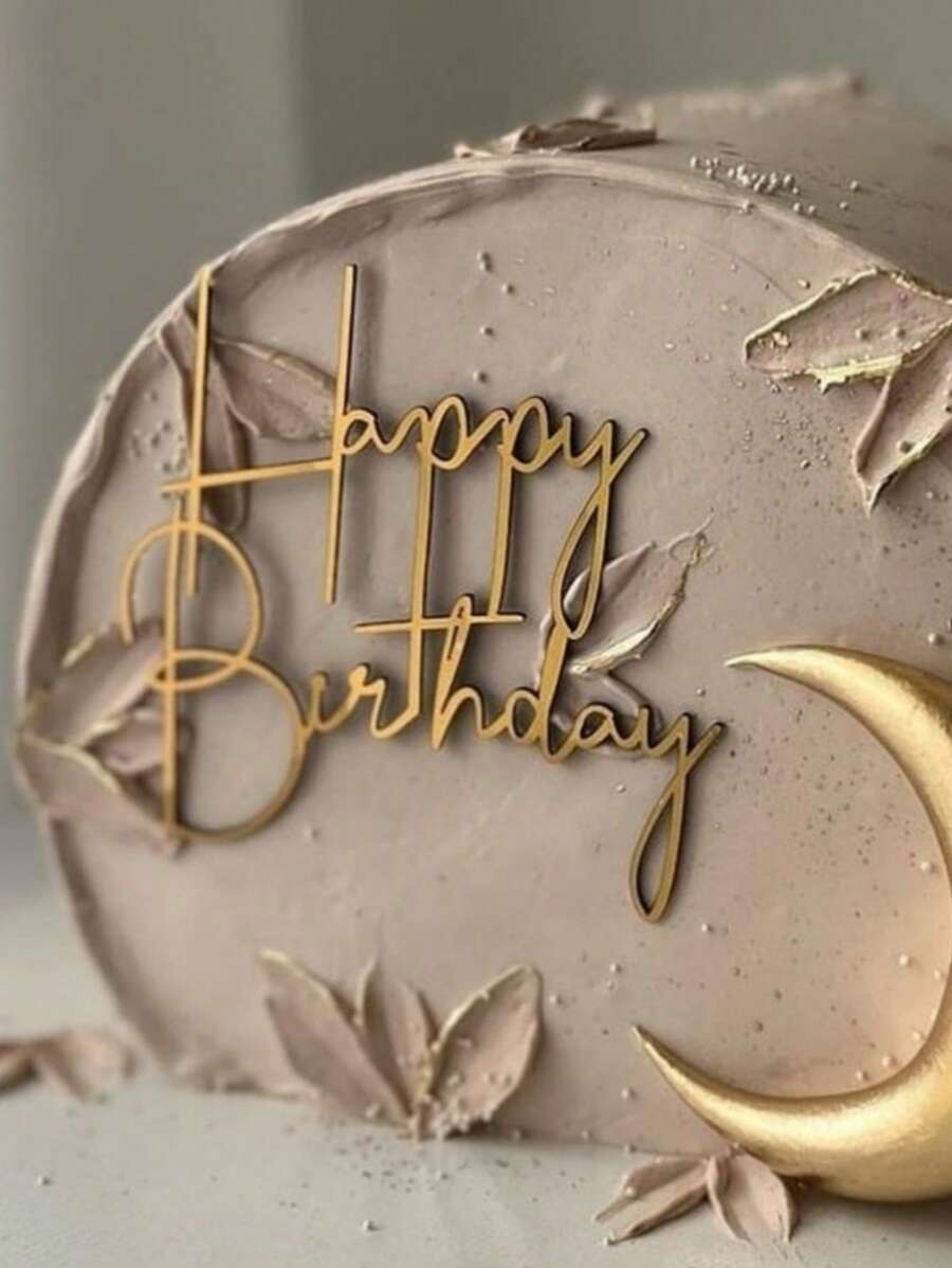 1 Stück/3 Stücke "Alles Gute zum Geburtstag" PMMA Kuchentoppers, moderne grafische Buchstaben Kuchendeko für Geburtstagsfeiern, Weihnachten, Giebel und Schriftzüge "Alles Gute zum Geburtstag" Kuchendeko-Säule für Geburtstagsfeiern, Weihnachten, Kuchendekoration, Kuchenaufsatz, Backzubehör, Küchen-Essentials, Backdekoration, Backzubehör, Kuchenzubehör, Geschenke für Feiertage, Dekorationen