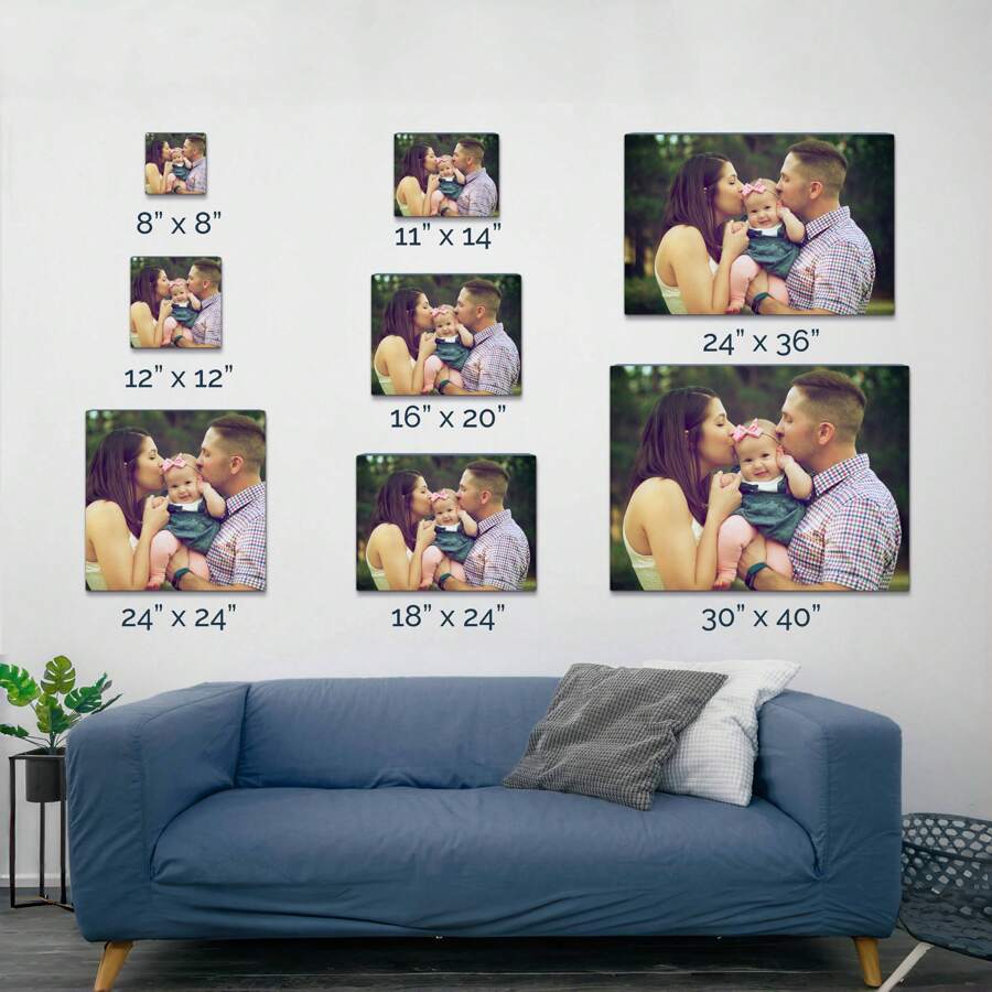 Canvas Prints, Photo To Canvas, Family Photos, Wedding Pictures, Custom Canvas, Wall Decor, Canvas Wall Art, Photography Print, Photo Canvas