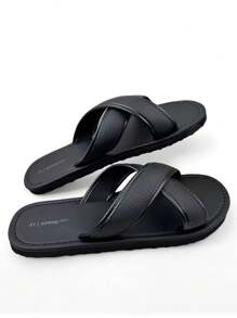 Black Cross Strap