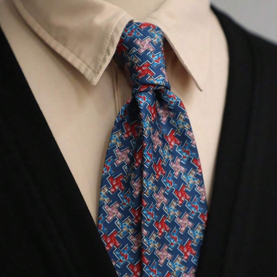 Artistic Jacquard Floral Neck Ties Cravat Ascots Oil Painting Tie Bowknot Gravatas Wedding Necktie Gentleman Party Unisex Cosplay