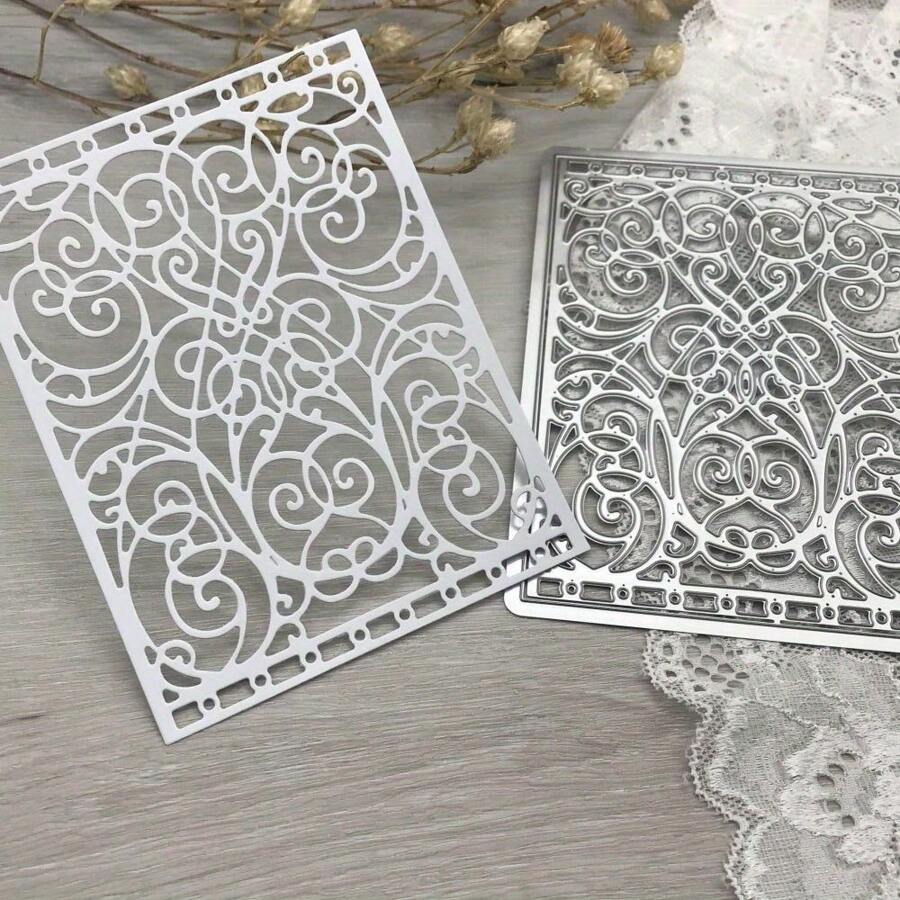 Metal Cutting Dies For Frame Background, Suitable For Scrapbooks, Paper Crafts Embossing Templates,Back To School,School Supplies