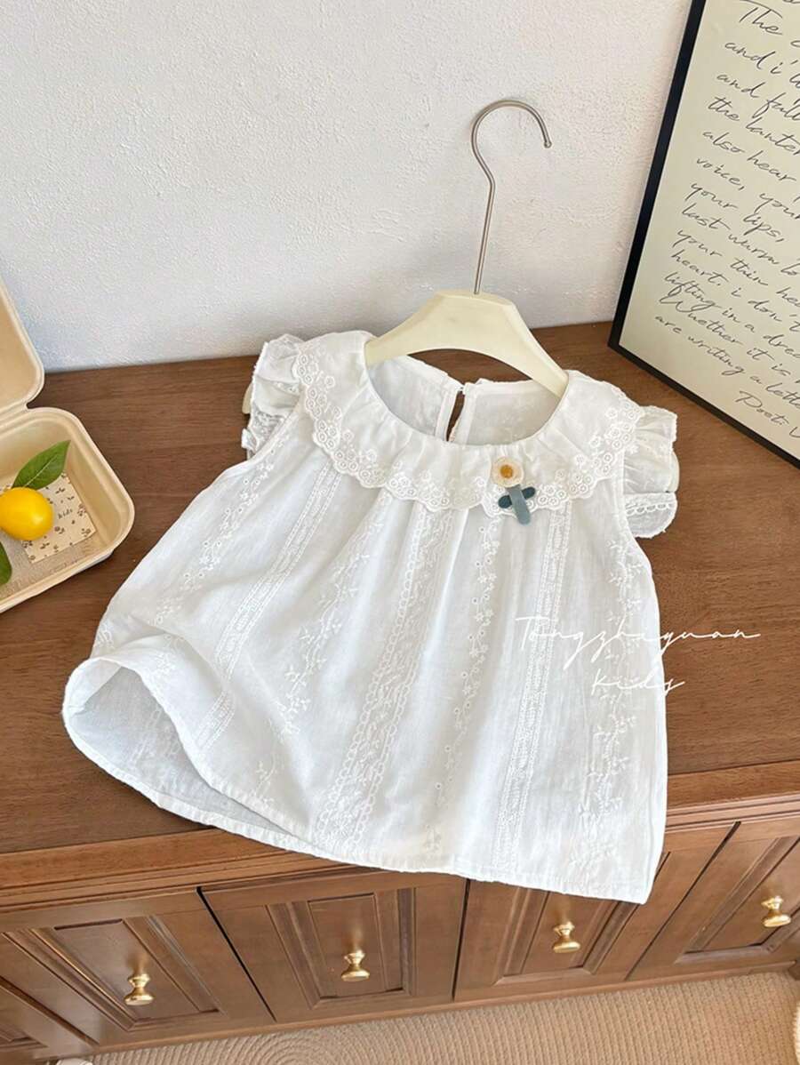 Girls (Small) Tank Top Summer Thin Sleeveless Blouse