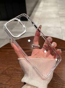 Transparent-diamond Lens Frame