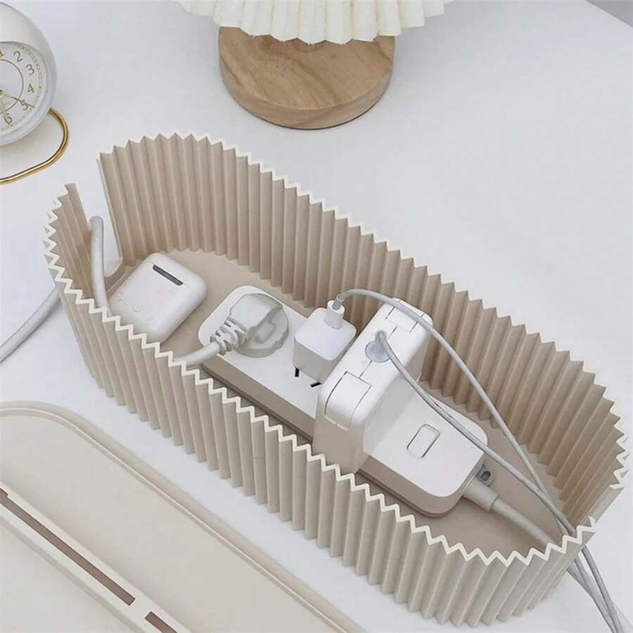 Nordic Plug Board Storage Box Cable Wire Organizer Case Socket Wireless WiFi Router Bracelet Desktop Data Line Plug Holder Sh