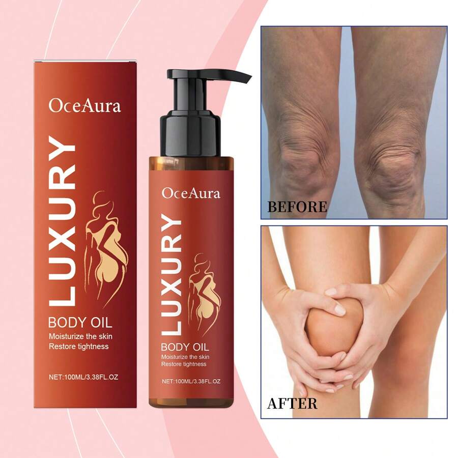 100ml Firming Body Oil, Tightens Skin, Lifts And Smoothes Cellulite, Nourishes And Moisturizes, Improves Elasticity
