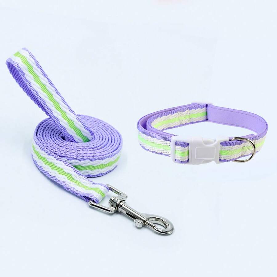 Laisse réglable anti-étranglement pour petits et moyens chiens/chats, avec design amortisseur de choc, convient pour Shiba Inu, caniche