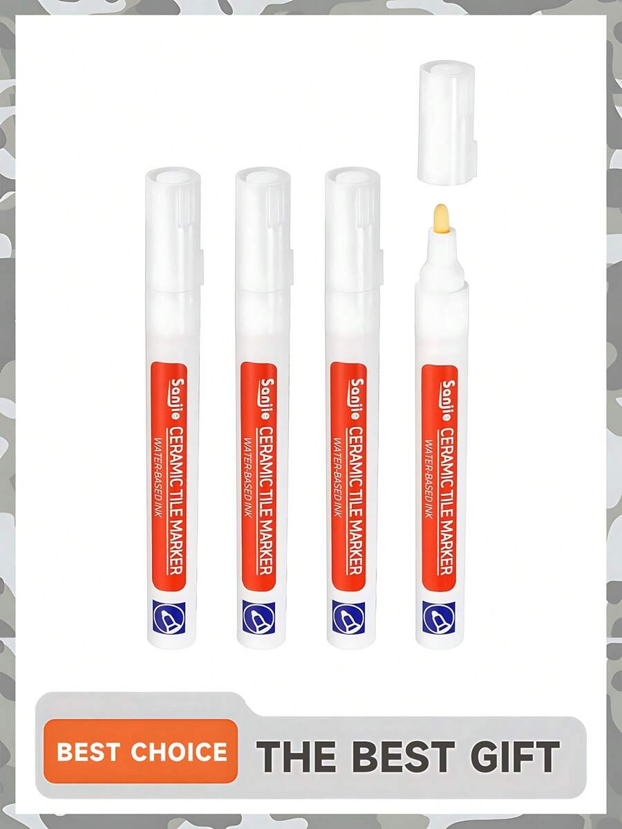 1pc Waterproof Ceramic Tile Joint Filling Pen For Kitchen, Bathroom Wall And Floor Tile Gap Color Changing And Repair, Stickers, Wall Decal, Vinyl Decal For Home Decorations, Spring Decoration Items Refresh Your Home, Festival Decoration Stickers Gifts Birthday Graduation Room Decor Wall Decor Bathroom Decor Bedroom Decor Room Decoration Stuff Living Room Decor House Decor Home Decor Living Room Wall Paper Wallpapers