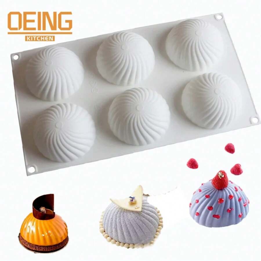 Moule en silicone en forme de boule pour gâteaux, pâtisseries, cuisson, chocolat, bonbons, moule à pâtisserie rond pour desserts, moule DIY pour vaporiser du verre