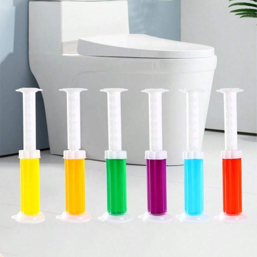 1 Stück Toilettenblumen Geruchsbeseitigung und Duftrückhalte Gel, Lingbao Badezimmerreiniger, ein perfekter Toiletten-Lufterfrischer