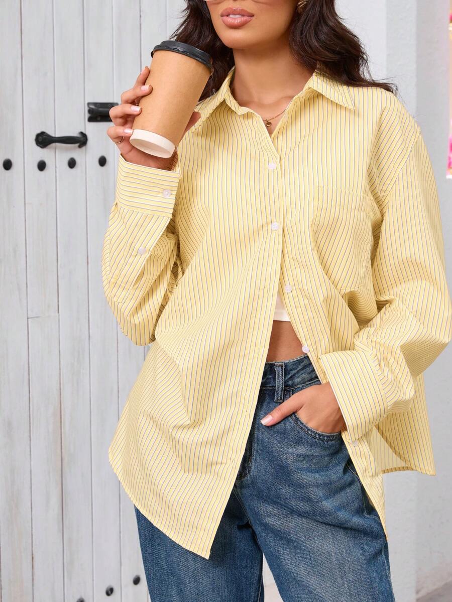 Chemise ample en crêpe pour femmes DEEKA, nouvelle arrivée du printemps