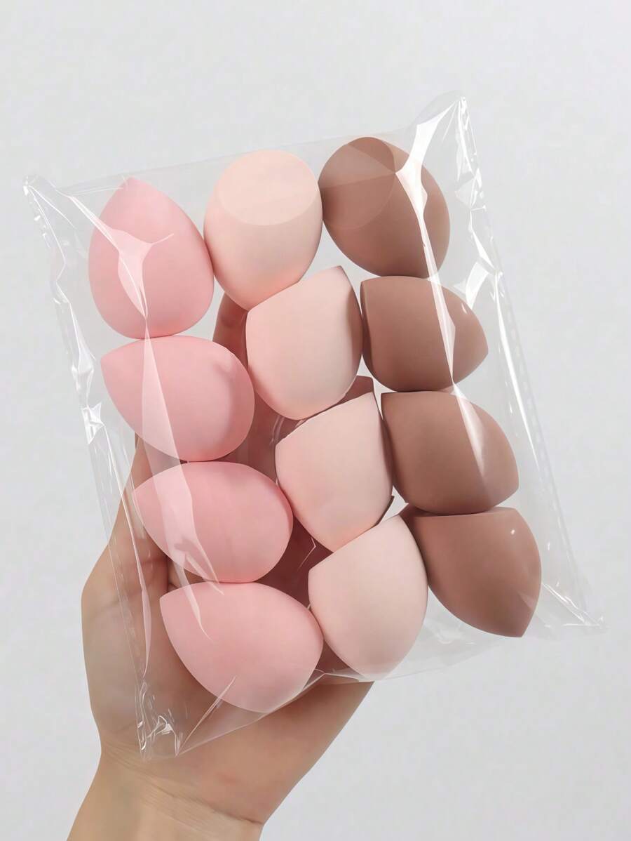Large Size Multi-Use Wet & Dry Makeup Sponge Blender, Random Styles, Suitable For Makeup Application & Concealing, Convenient To Carry, Great For Christmas Gift