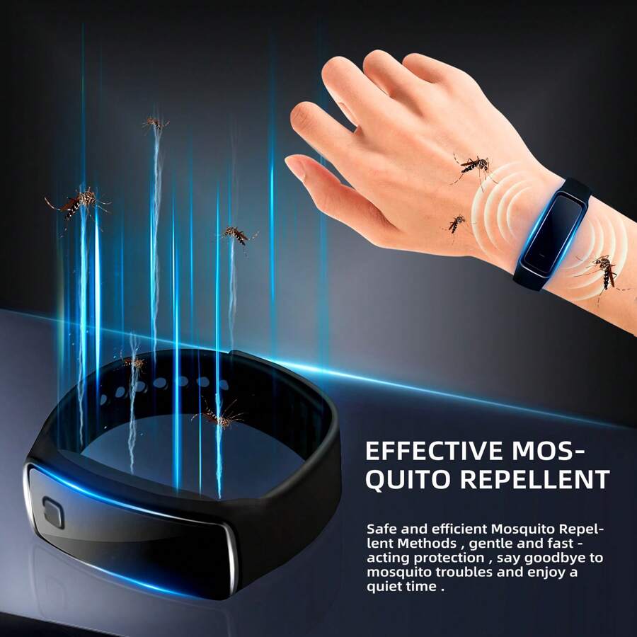 Outdoor , Mosquito Repellent Electronic Watch, Insect Repellent Wristband, Electronic Bracelet, Sports Time Watch, Home Insect Repellent, Outdoor Anti-Mosquito Watch, Anti-, Outdoor Anti-Mosquito Bracelet, Mosquito Repellent Wristband, Wearable Insect Repellent Bracelet, Anti-Mosquito Watch, Electronic Mosquito Repellent, Physical , Mosquito Repellent Watch, Summer Insect Repellent