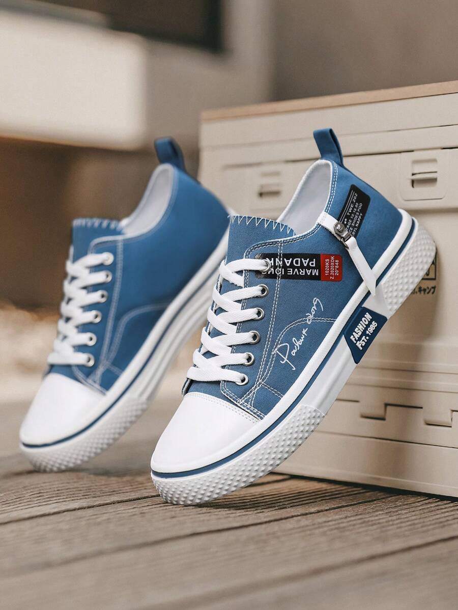 Nuove scarpe sportive casual in tela per uomo taglia extra large 2025, scarpe da skate, versatili per jeans e abbigliamento sportivo