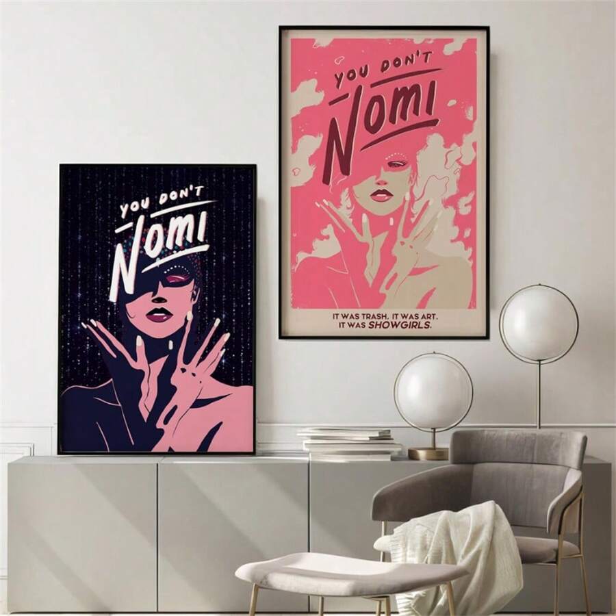 1 Stück Du nennst mich nicht Pop Film Poster - Hochwertige Leinwandkunst Muster - Moderne Inneneinrichtung Wohnzimmer Schlafzimmer Heim Mode Dekoration - Fan Geschenk Kunstposter Ungerahmt
