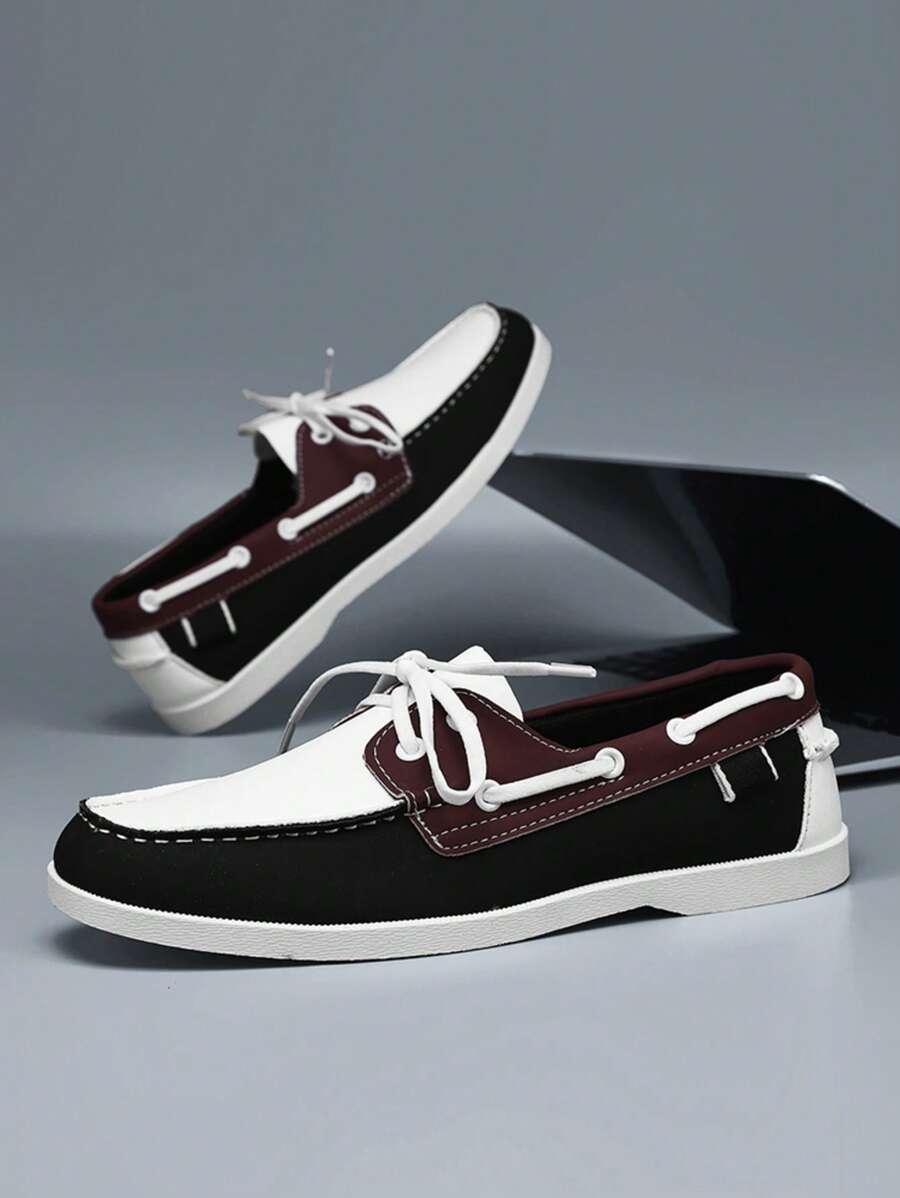 New Style Low-Top Moccasin Shoes, Casual Driving Shoes, Anti-Slip Soft Bottom Loafers, Slip-On Comfortable Lightweight Fashionable Casual Sneakers For Men