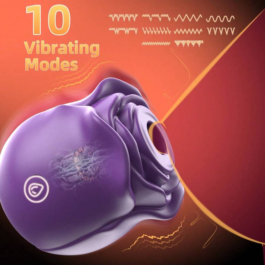 1pc Sex Toys Vibrator For Women Rose Sucking Vibrator Clitoral Nipple Stimulator With Suctions,G-Spot Dildo Vibrators Rose Sucker,Personal Massager For Women Female Couples Adult Sex Toy Games,Anal Sex Toy Clitoral Nipple Licker For Woman Man Couples