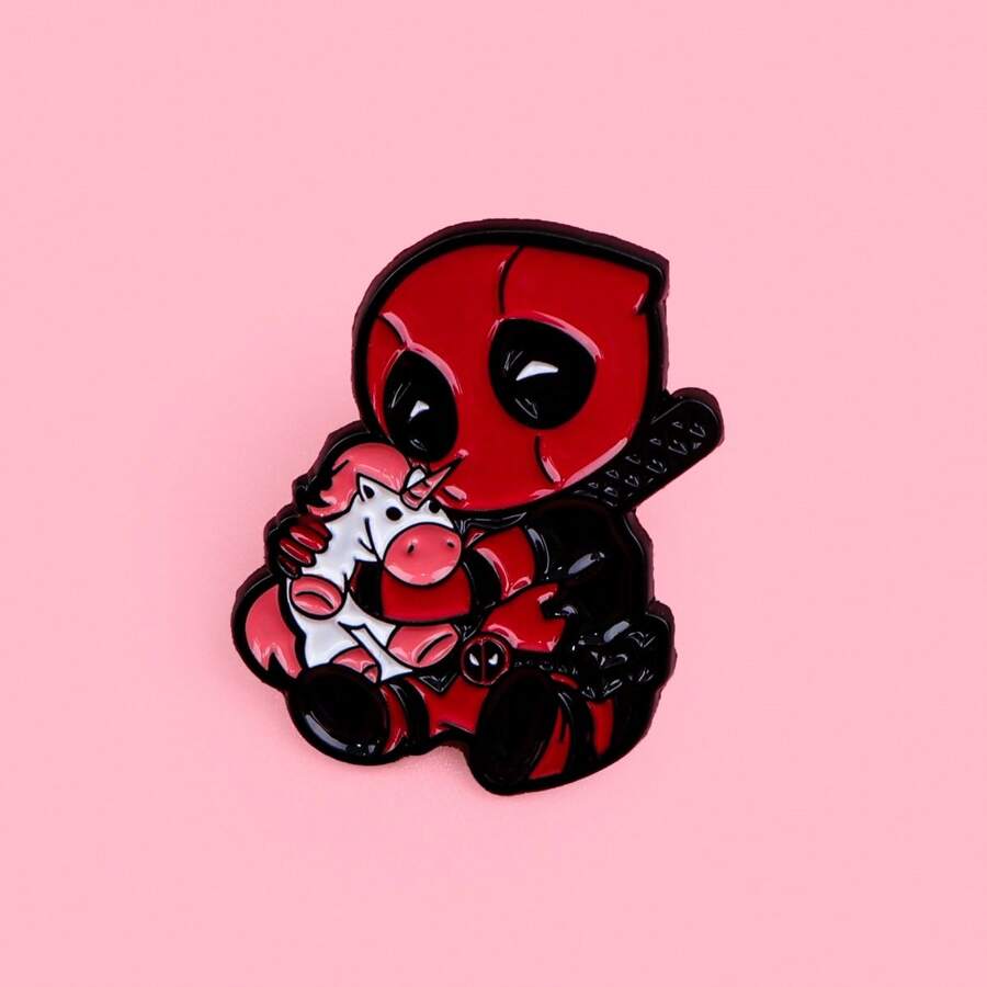 Marvel Śliczne emaliowane szpilki na klapę plecaka, damskie broszki, ubrania, prezenty, biżuteria, akcesoria modowe