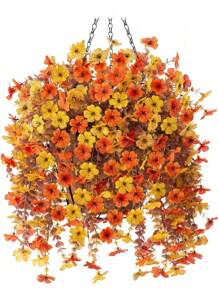 Autumn Wall Hanging Yellow and Orange