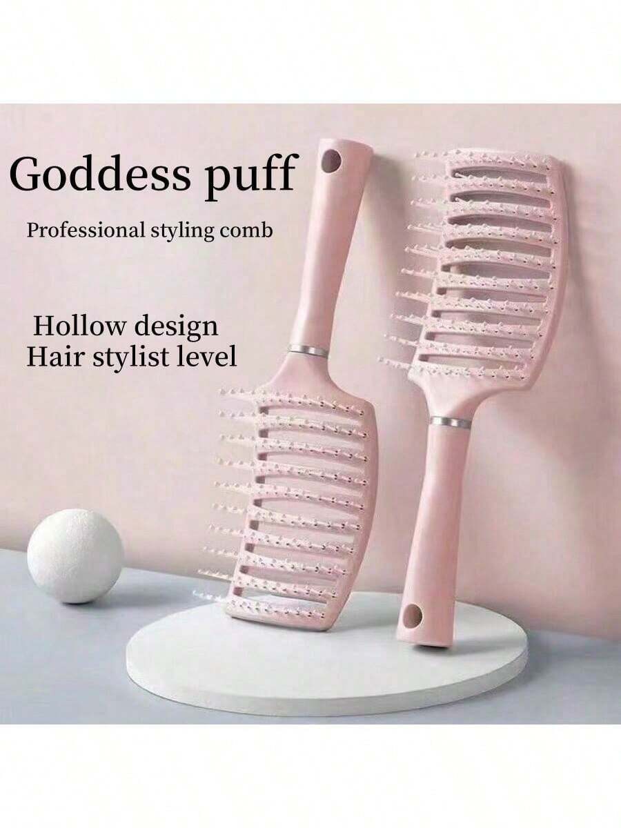Haarbürste, neuester Wildschweinborsten Haarbürstenaufsatz 2025, Lockendefinitionsbürste, Formgebung & Definition von Locken für Frauen, Haarbürste, Kamm, Haarpflegeprodukte, Zubehör für Friseur, Schönheitssalon, Reiseaccessoires, Haarstyling, Harzeug, Haarkamm, Haaraccessoires