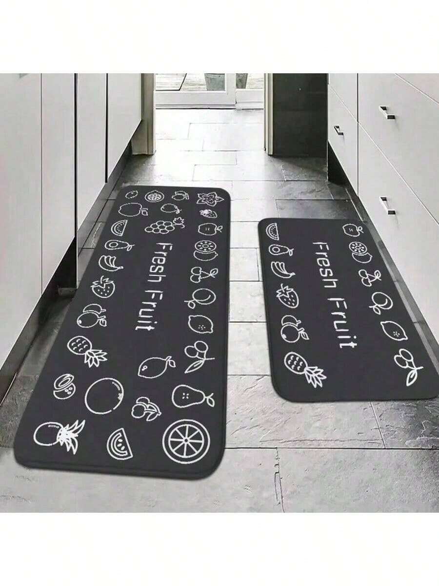 Multi-Purpose Absorbent Sponge Mat: Kitchen, Bathroom, Non-Slip Absorption, Machine Washable Carpet