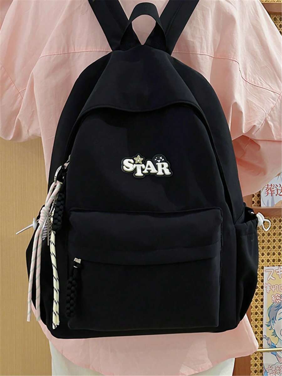 New Fashion Versatile Outdoor Casual Travel Sports School Style Flat Book Powerbank Wallet Key Multi-Functional Men Backpack