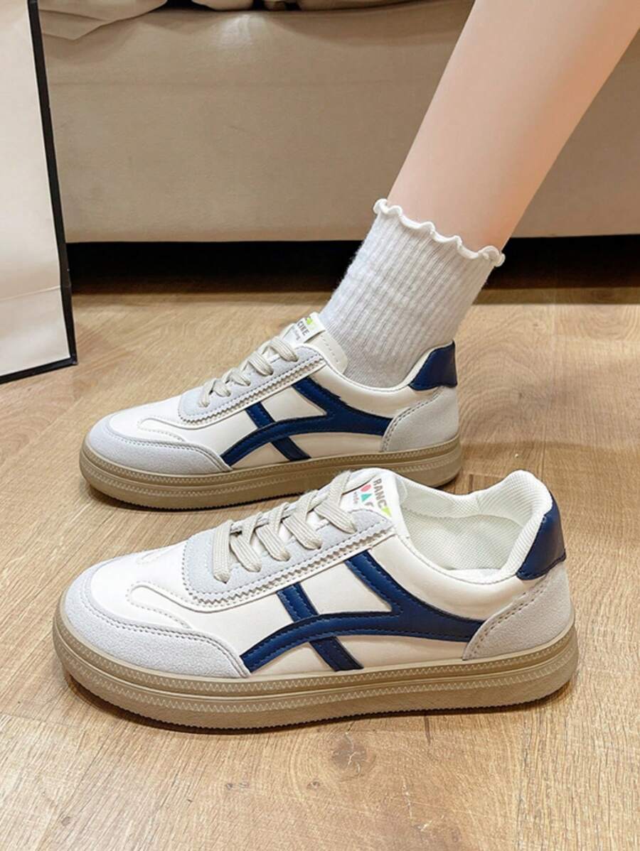 Unisex Casual Sneakers, Versatile & Comfortable White Shoes, Sports Trainers, Vulcanized Canvas Shoes