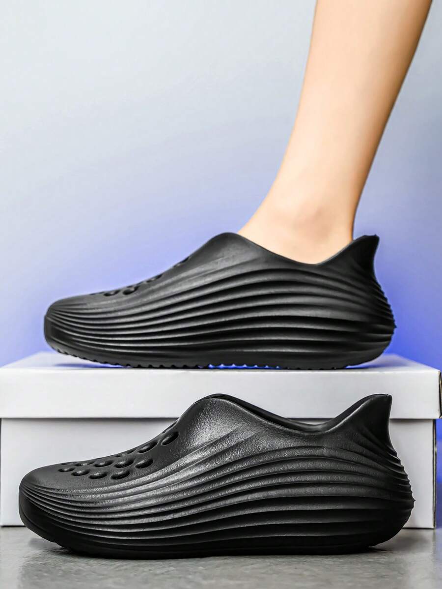 2025 New Men's & Women's Summer Slip-On Sandals, Comfortable Breathable Waterproof Anti-Slip Casual Sandals