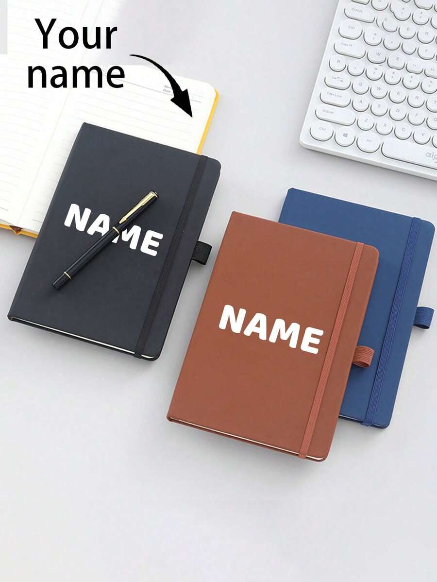 Personalisiertes Tagebuch, Notizbuch mit eigenem Namen, personalisiertes Journaling Notizbuch, Notizbücher für die Arbeit, kleines Notizbuch, Buchjournaltagebuch, Tagebücher zum Schreiben, leeres Notizbuch, Tagebuch, gepunktetes Notizbuch, Tagebuch für Männer, kleines Skizzenbuch