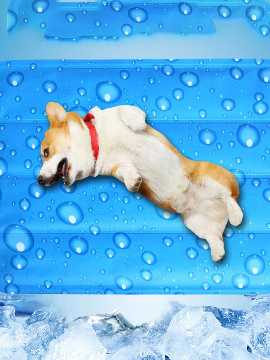 1 Stück Haustier Kühlmatte, Hunde/Katzen Bett, atmungsaktive kühlende Seidenmatte für Haustiere im Sommer, Haustier Zubehör